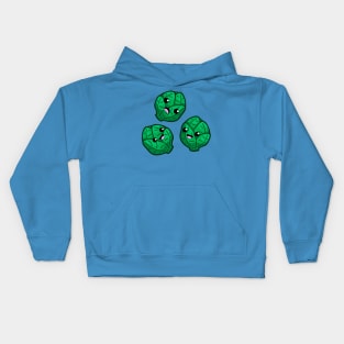 Kawaii Brussel Sprouts Kids Hoodie